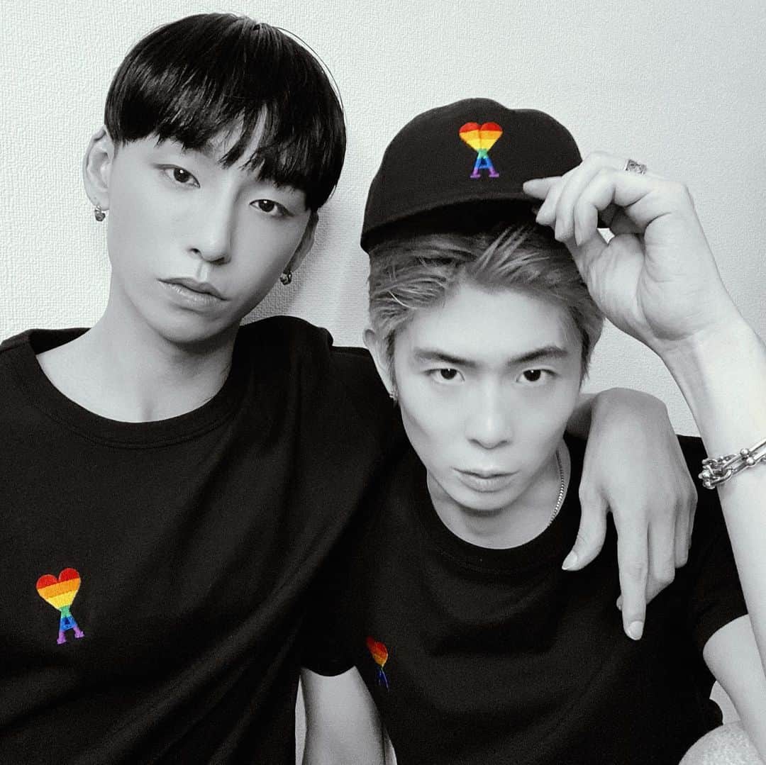 タイキさんのインスタグラム写真 - (タイキInstagram)「@amiparis 🏳️‍🌈💕 #pride #pridemonth #happypride  #amiparis #taikinoah」6月12日 23時58分 - taiki_jp