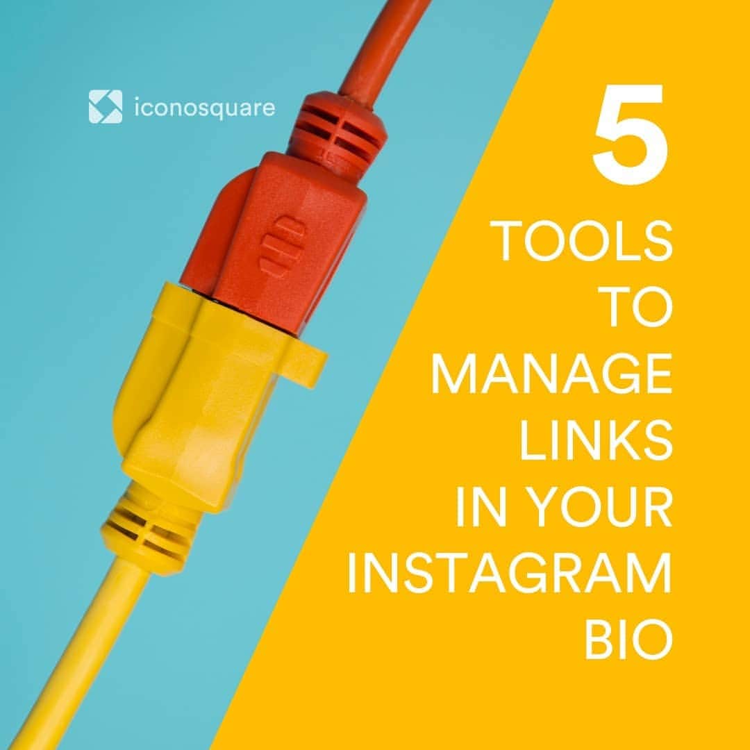 Iconosquareのインスタグラム：「Tired of having to constantly choose and update your Instagram link in bio? .  If you’re facing this problem you probably know that Instagram only lets you add one link to your Instagram bio, but thankfully, the days of picking and choosing are over! 🙌 .  In our latest blog post, you’ll find 5 of the best link in bio tools you can use to maximize your Instagram bio link. 🧰 . Check our link in bio 😉」