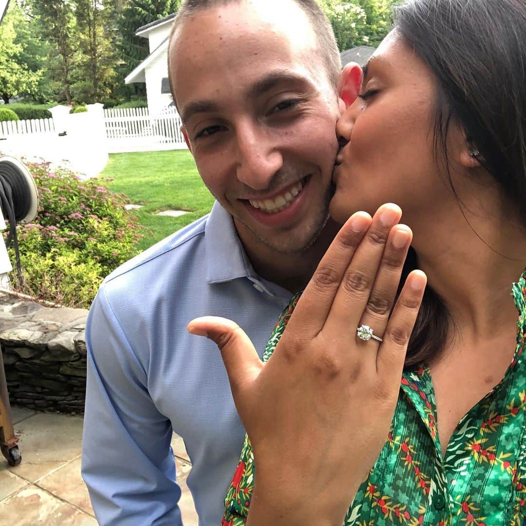 ボビー・ブラウンのインスタグラム：「She said Yes!!!!!! So happy and excited on the engagement of @codyplof and @payalpateldpt  Welcome to the family I’m so lucky!!! #meetthepatels」