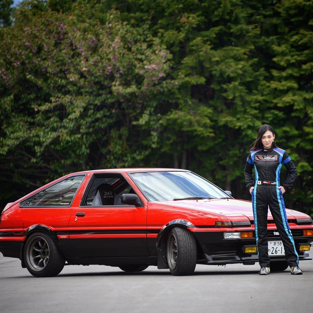 塚本奈々美さんのインスタグラム写真 - (塚本奈々美Instagram)「Can anyone stop my driving red AE86? Please read my original comic "Naname". You can find the origin of my racing in it. https://clicccar.com/2020/06/07/983268/ 皆さんはもう「ナナメ‼」第３話、読んで頂けましたか？  #ae86 #initiald #ナナメ #渋川」6月13日 10時20分 - tsukamotonanami