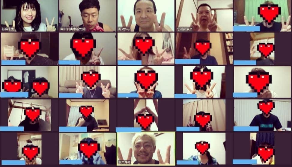 太田芳伸のインスタグラム：「昨日は 『５人でオンライン新喜劇に挑戦！』 に参加してくださった30名の皆さん‼️ ありがとうございました😊🎵 . . 次回は僕の台本で ６月25日(木)20時～✌️ この５人のInstagramのアイコンから 買えます‼️良かったら見に来て下さい👍  #吉田裕  #今別府直之  #奥重敦史  #太田芳伸  #鮫島幸恵  #５人で新喜劇  #お待ちしにまーす」