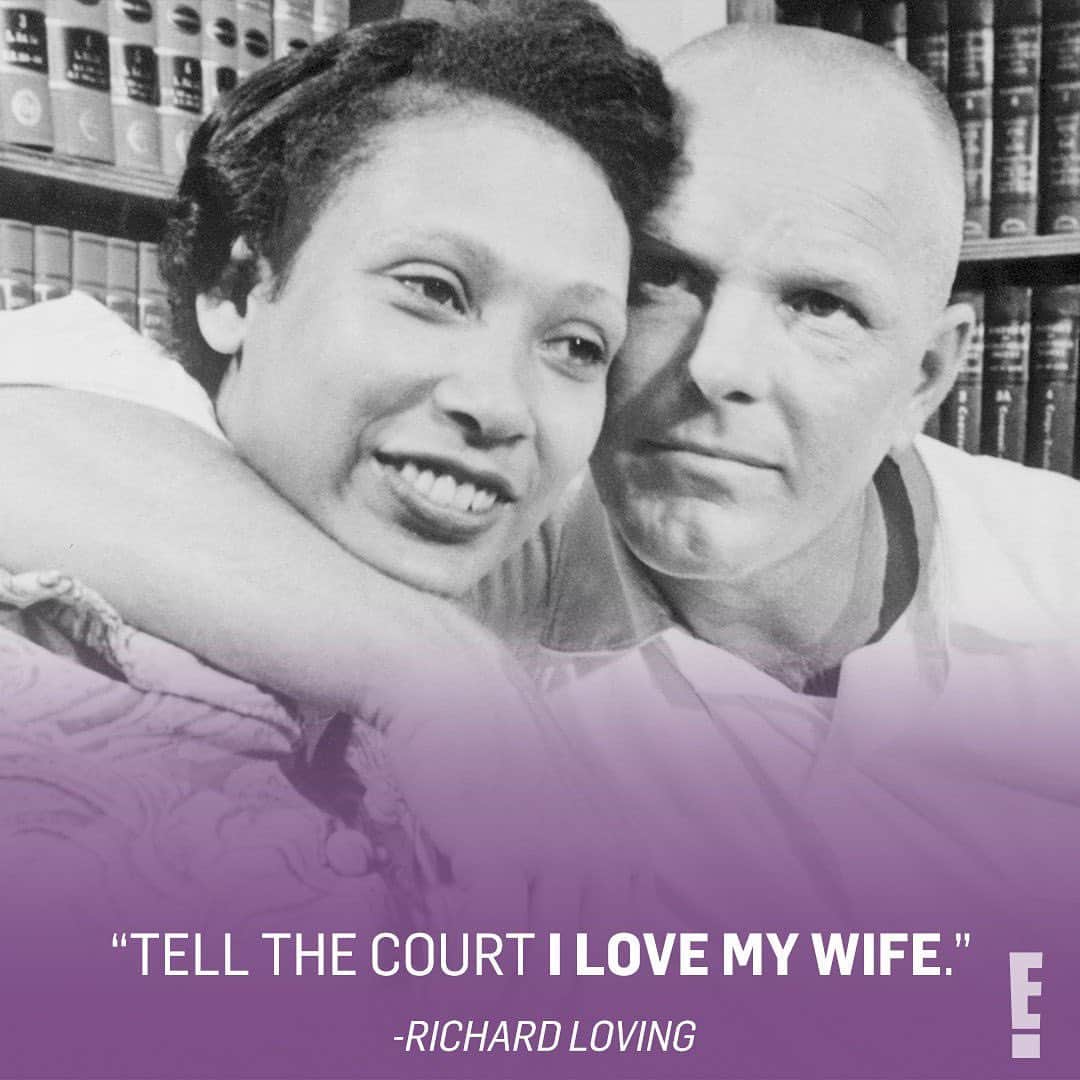 E! Onlineさんのインスタグラム写真 - (E! OnlineInstagram)「#LovingDay: A day honoring Richard and Mildred Loving and their efforts, which led to the Supreme Court's decision to strike down 16 state bans on interracial marriage. 6/12/1967 ❤️ (📷: Getty/Thomas Tyson/Michael Coleman/Nick Dean/DaisyCAbreu/@mynameistimmery/@princessology/@jessicarobertsphoto)」6月13日 11時08分 - enews