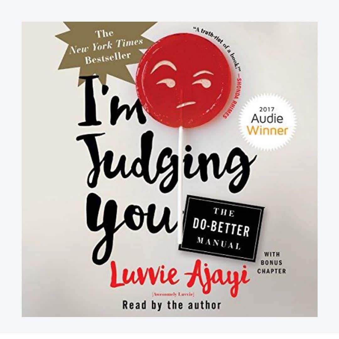 アデレード・ケインのインスタグラム：「One of my favorites, @luvvie talks race, feminism, fat phobia and more. Super funny, and narrated by the legend herself! #antiracistbookclub」