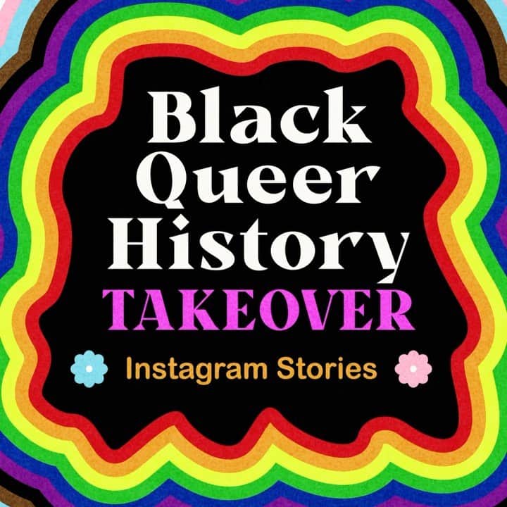 コルトン・ヘインズのインスタグラム：「•Black Queer History Takeover• •Curated by: @brandonkgood @kylejune @miguelapinzon •Art by: @hbranana 🌈🌈🌈」