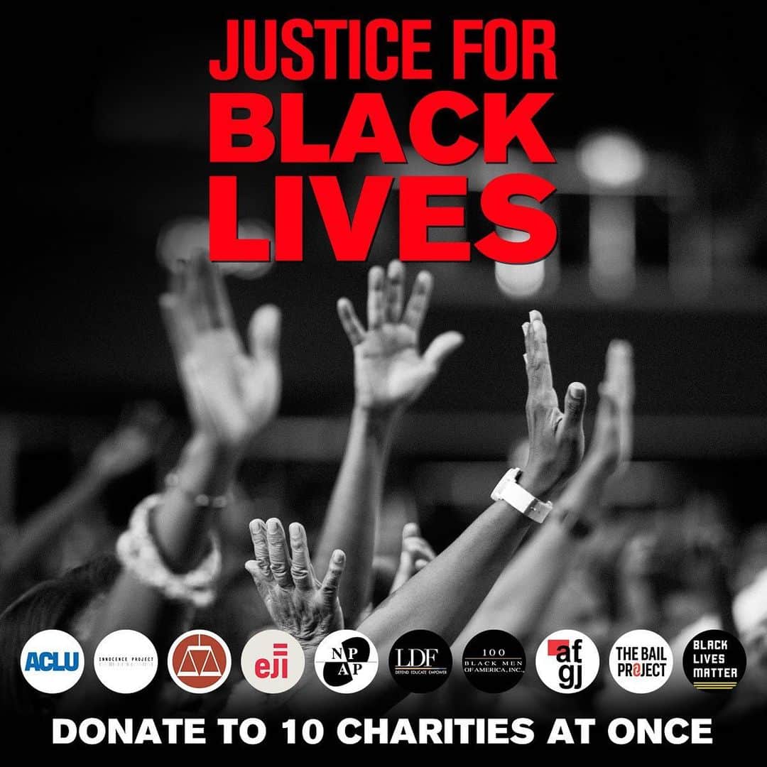 ミーシャ・コリンズさんのインスタグラム写真 - (ミーシャ・コリンズInstagram)「I found a way to donate to 10 great charities that support justice for black people — all at once.  Help me make a change:  bit.ly/MCChangeUp  LINK IN PROFILE」6月13日 5時30分 - misha