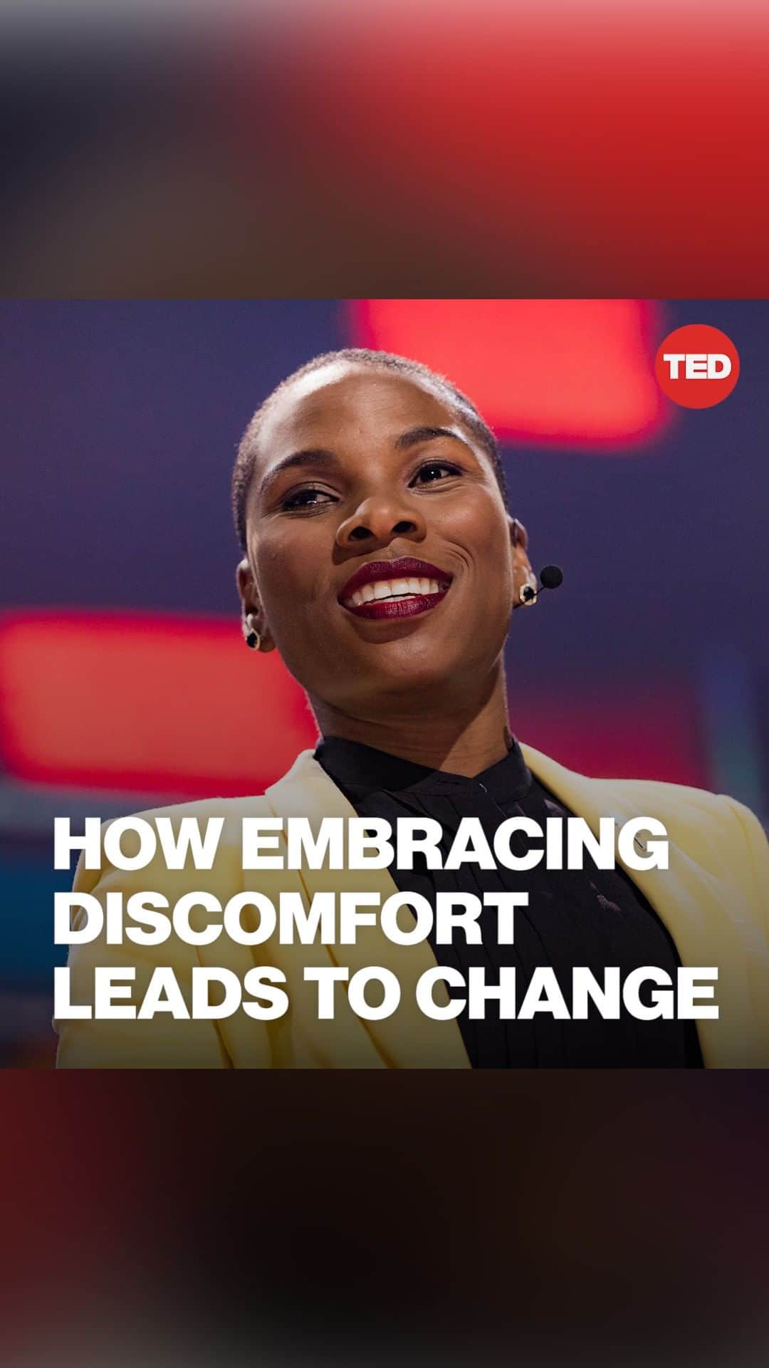 TED Talksのインスタグラム：「How can you effect change if you're only one person? Start by being willing to be the first to speak up, according to author and activist Luvvie Ajayi (@luvvie). Here, Ajayi explains how change is like a line of dominoes — it can take just one to put things in motion. "Telling the truth should not be a revolutionary act," she says. "But I think if more of us chose to do this for the greater good, we'd be in better spaces than we are right now." Watch her full TED Talk here: https://go.ted.com/LuvvieAjayi」