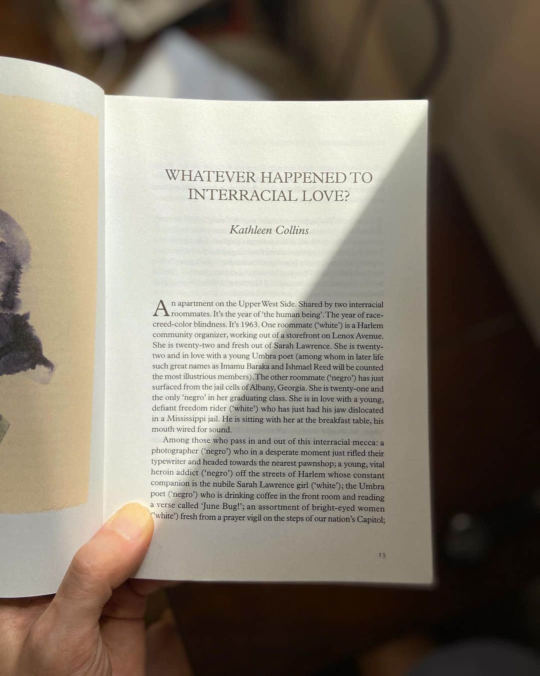 ケンゾーミナミのインスタグラム：「I happened to be reading the short story “Whatever Happened to Interracial Love?” by Kathleen Collins in @granta_magazine Issue 136 Summer 2016 and just realized that it is #lovingday today. (The day the Supreme Court struck down state ban against interracial marriage in ‘67) I was reading it for an obvious reason of current climate but also because I was missing the day I bought this issue at @mcnallyjackson (or any mundane days we used to be able to roam to bookstores) - the day I vividly remember because I picked up this issue 136 titled “Legacies of Love” as I was in a big heartbreak (from interracial love) that summer. Though this particular short story is not simply about romantic love. (How could it be?) My heart was pounding while reading the last few pages of this.  #kathleencollins」
