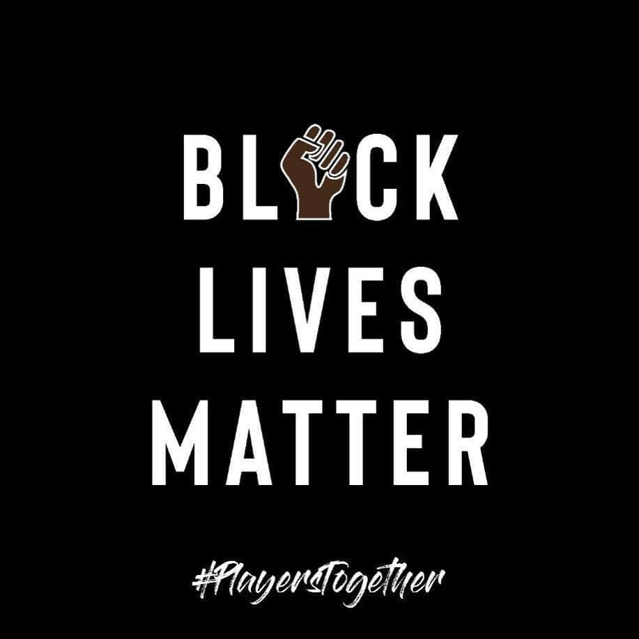 クリスティアン・アツのインスタグラム：「We, the Players, stand together with the singular objective of eradicating racial prejudice wherever it exists, to bring about a global society of inclusion, respect, and equal opportunities for All,  regardless of their colour or creed. This symbol is a sign of unity from all Players, all Staff, all Clubs, all Match Officials and the Premier League #blacklivesmatter #playerstogether」
