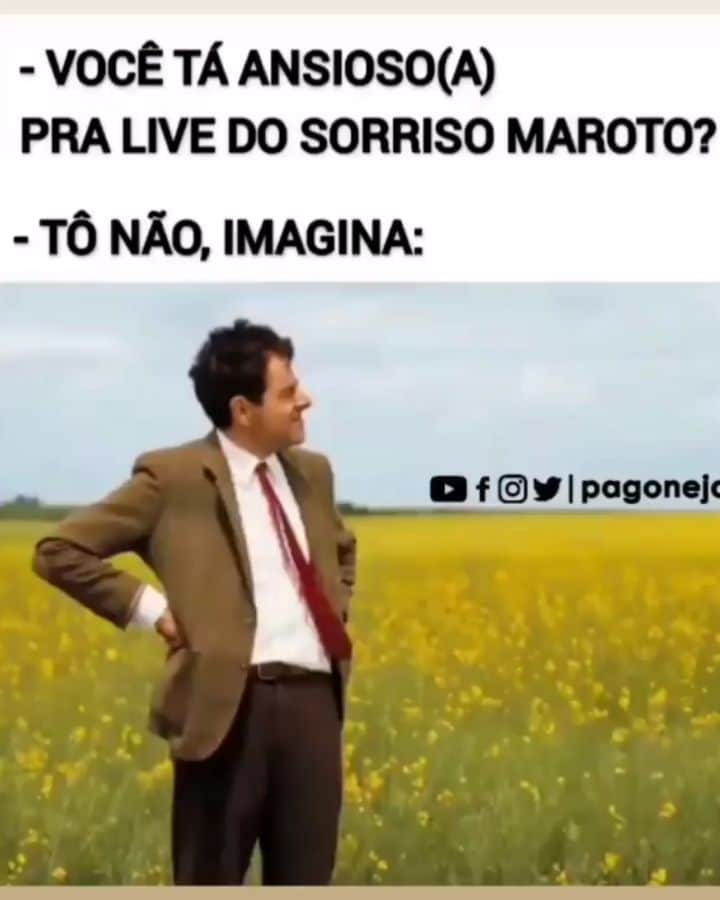 Sorriso Marotoのインスタグラム：「Como lida com essa ansiedade? 😥😂 #SorrisoAMAasAntigasARevanche (via @pagonejando)」