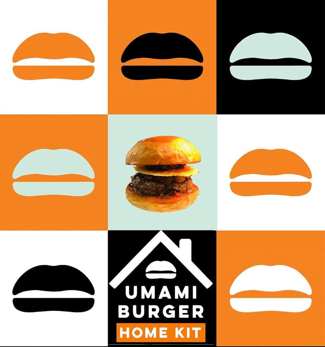 のインスタグラム：「. UMAMI BURGER HOME KIT 🍔の第三弾発売のお知らせです❗️ . 今回のUMAMI BURGER🍔HOME KITは、第一弾で大好評頂いた「ウマミバーガー」です❗️ 不動の1番人気として君臨する、テイスティーなバーガーです✨ . 店舗で使用している材料とレシピを惜し気もなくそっくりキットにしてありますので「お店の味」をおうちで再現出来ますし、思い通りのトッピングも自由に出来ちゃいます❗️😊 . １セット４食分￥4,180(税抜）＋送料 です、お見逃し無く❗️ . お申し込み、詳しい内容は下記オフィシャルHPまで❗️ http://www.umamiburger-online.jp/ .  #StayHome #StaySafe #おうち時間 #おうちごはん #おうちで作る #こどもと作る #おうちランチ #おうちディナー #おうちで過ごそう #ウマミバーガー #ホームキット #homecooking #homemade #homekit #umamiburgerjpn #umamiburger #umamiburgerhomekit #ウマミバーガー青山店 #aoyama #omotesandou #InstaFood #グルメバーガー #グルメランチ #バーガー #food #foodie #deri #foodgram」