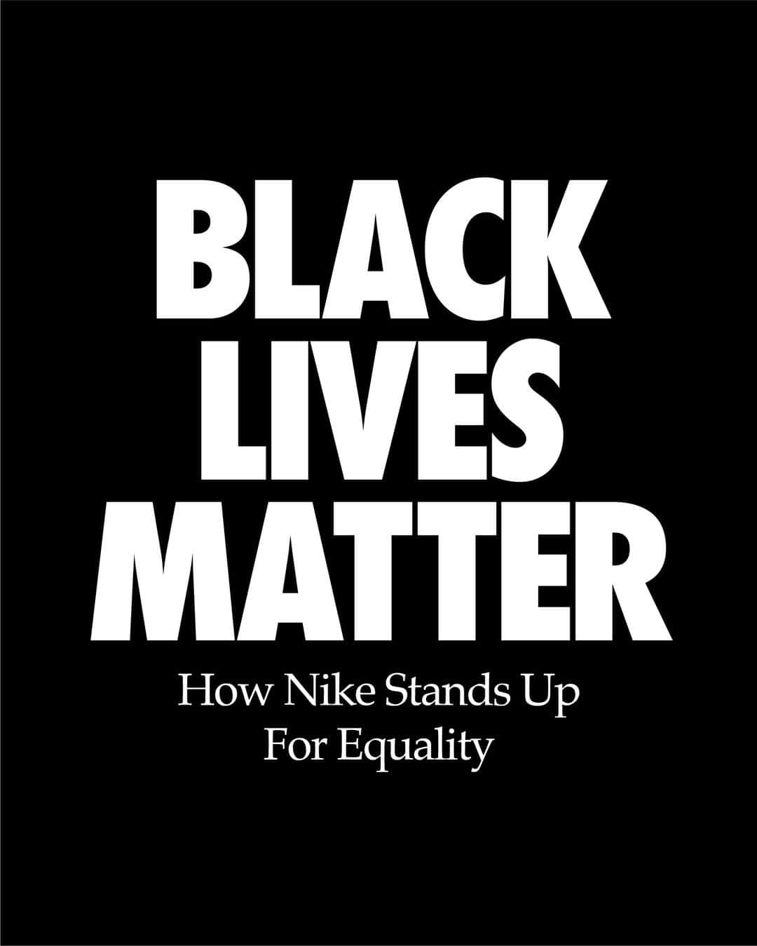 Nike Skateboardingさんのインスタグラム写真 - (Nike SkateboardingInstagram)「We will continue to stand up for equality and work to break down barriers for athletes* all over the world. We will do and invest more to uphold  longstanding commitment in supporting the Black community and partnering with world-class organizations dedicated to ensuring racial equality, social justice, and greater access to education.⁠ ⁠ For more information, please click the link in the bio.」6月13日 8時42分 - nikesb