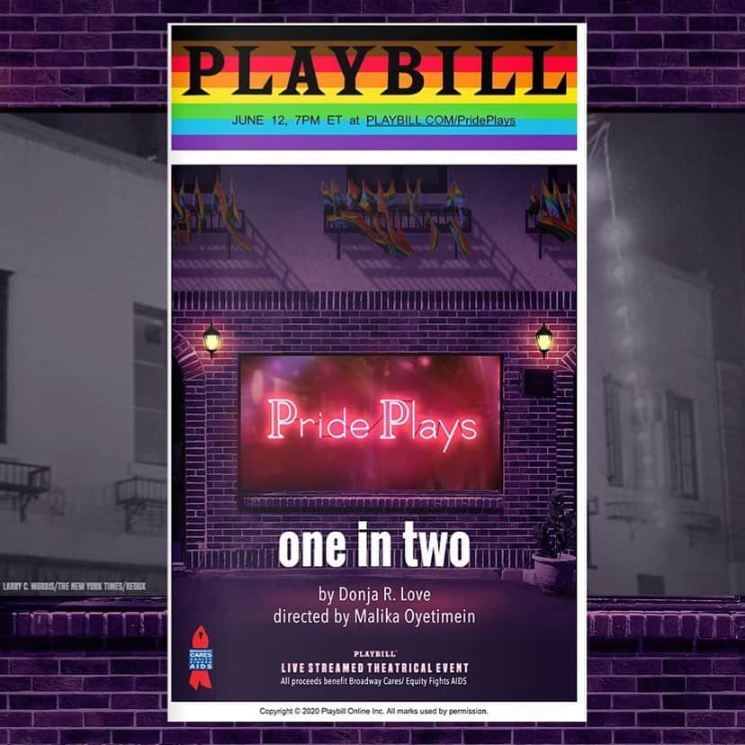 マイケル・ユーリーさんのインスタグラム写真 - (マイケル・ユーリーInstagram)「Did you miss @donjarhakymelove’s “one in two” tonight? Good news, you can watch it on @playbill  till 6/15! @prideplays LINK IN BIO • Thank you to the virtual audience who watched our live stream primetime presentation of @donjarhakymelove’s "one in two" on @playbill supporting @bcefa. 🏳️‍🌈 Read our digital playbill & if you missed it live, the stream will be available to watch for free NOW through June 15. Link in bio. #PridePlays2020」6月13日 9時53分 - michaelurielikesit