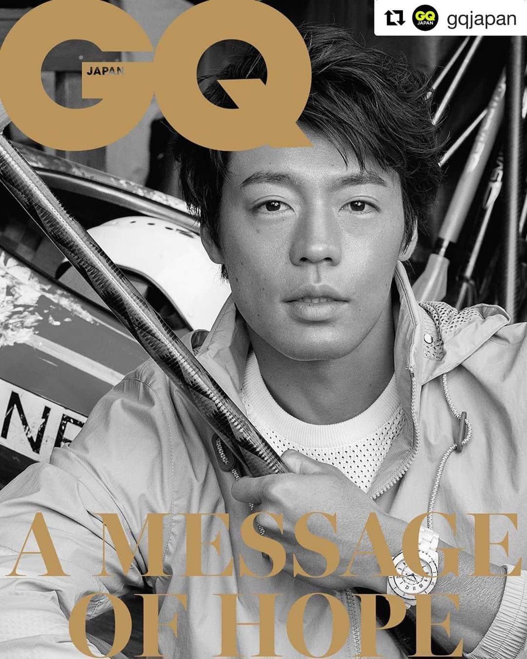 羽根田卓也さんのインスタグラム写真 - (羽根田卓也Instagram)「#Repost @gqjapan 【A MESSAGE OF HOPE（連載：希望へ、伝言）】 Vol.49 羽根田卓也──心を強く持ちましょう﻿ ﻿ あらゆる事態に対応できるように常に意識するして、目を配る。﻿ カヌー選手の羽根田卓也さんから いまを前向きに生きるためのメッセージ﻿ ﻿ 「五輪延期などを含め、日常にはあらゆる事態が起こる可能性があるのだということを改めて感じた。またそれに対応できるよう常に意識し、地に足をつけ目を配ることが肝要だということも。スポーツから離れて茶を点てたり、瞑想して自分と向き合うことをする時間が増えました。﻿ ﻿ 1人1人が心を強くもち、行動を律することによって平穏が近づくと思うので、みんなで一緒に頑張りましょう」﻿ ﻿ #gqjapan﻿ #私たちはどう生きるか﻿ #羽根田卓也﻿ #takuyahaneda」6月13日 19時48分 - takuya_haneda