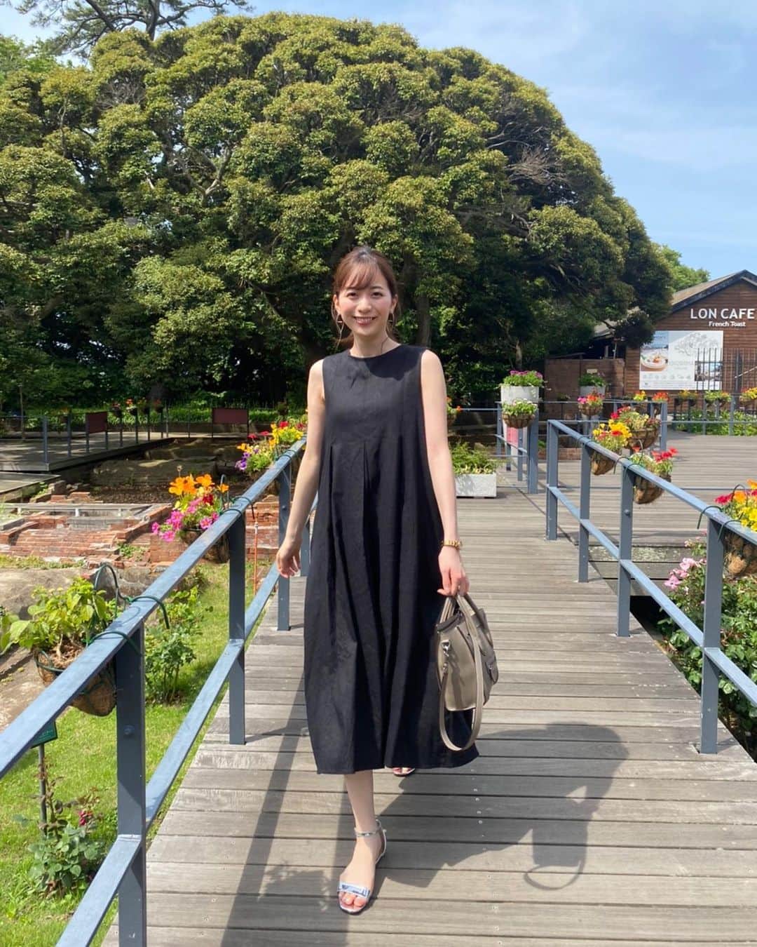農海姫夏のインスタグラム：「良い天気の日。📸👩 幸せ〜てなる！！ 梅雨やだなあ、、」