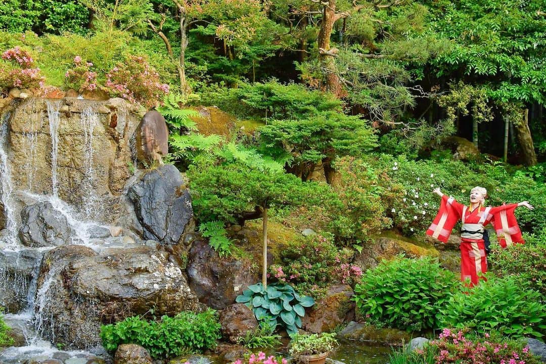のインスタグラム：「nature🌿ぱあ😻 温泉♨️行きたいよね〜😷💕」