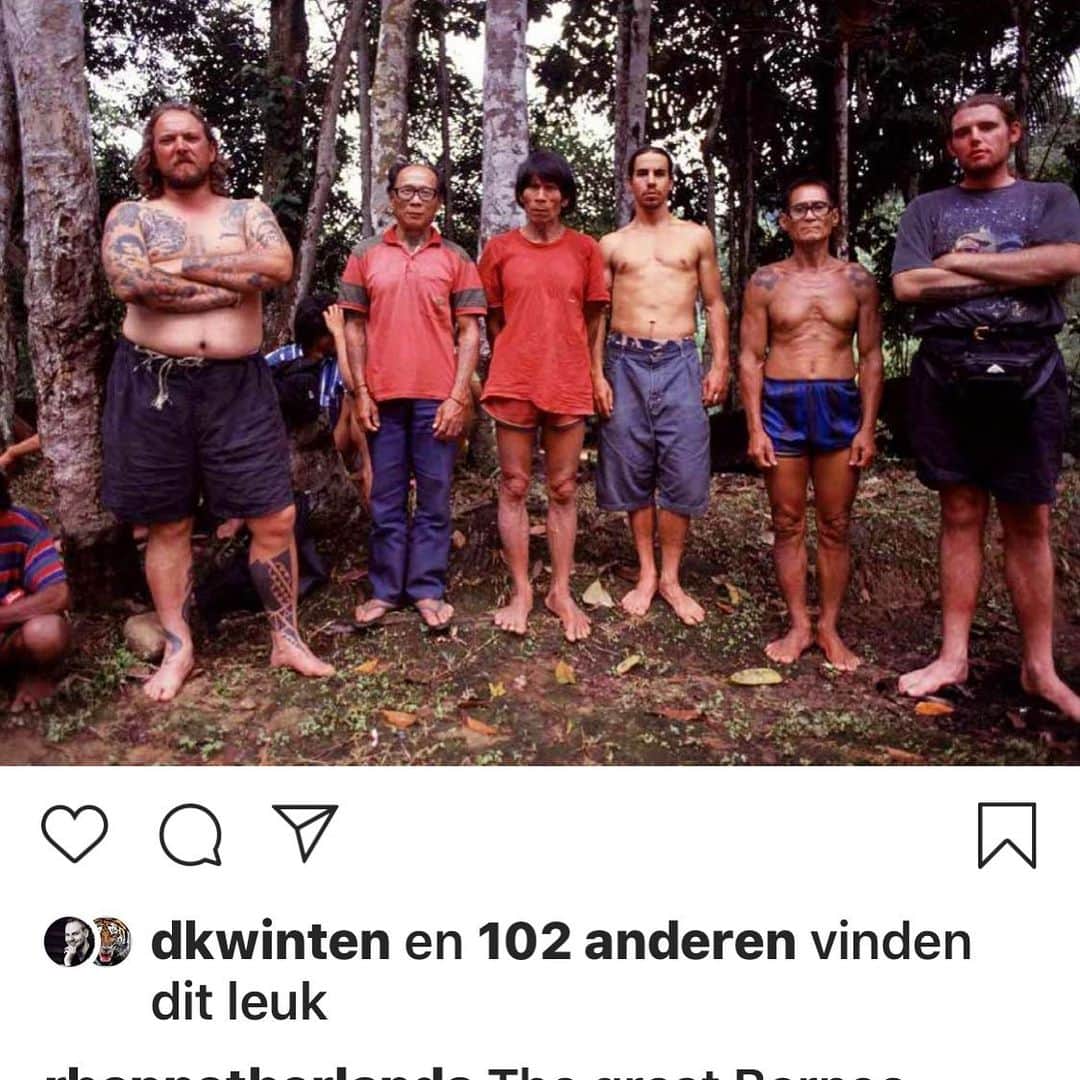 アムステルダム・タトゥー・ミュージアムのインスタグラム：「The great borneo expedition#anthony kiedis#rhcp」