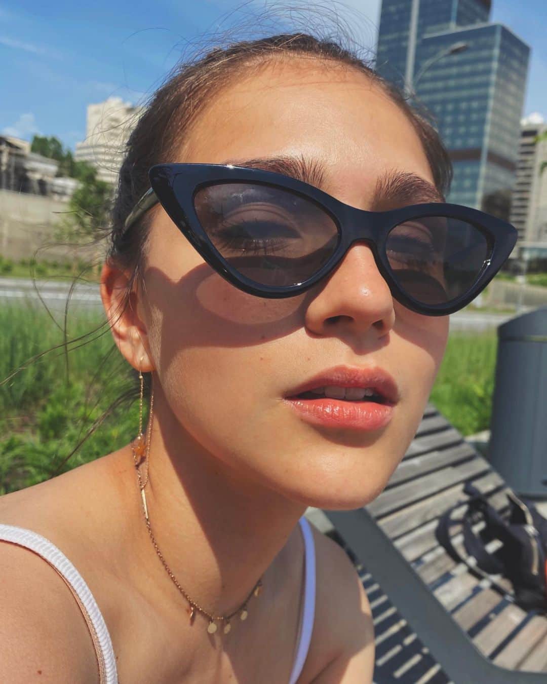 スタニスラワ・コンスタンチノワさんのインスタグラム写真 - (スタニスラワ・コンスタンチノワInstagram)「Вчера был лучший день за последнее время🤩Первый раз выбралась из самоизоляции, после этих 3-х месяцев как-то особенно воспринимаются даже обычные прогулки с друзьями на самокатах...」6月13日 12時16分 - stasya_konstantinovaa