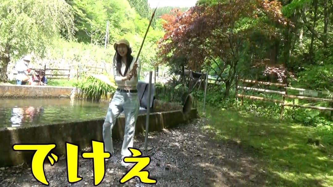 りんご娘さんのインスタグラム写真 - (りんご娘Instagram)「オフショット動画をYouTubeに公開！今回はマス釣りに挑戦しました🎣結果やいかに…！？ #RINGOMUSUME #りんご娘 #オフショット動画 #マス釣り」6月13日 12時09分 - _ringo.musume.com_