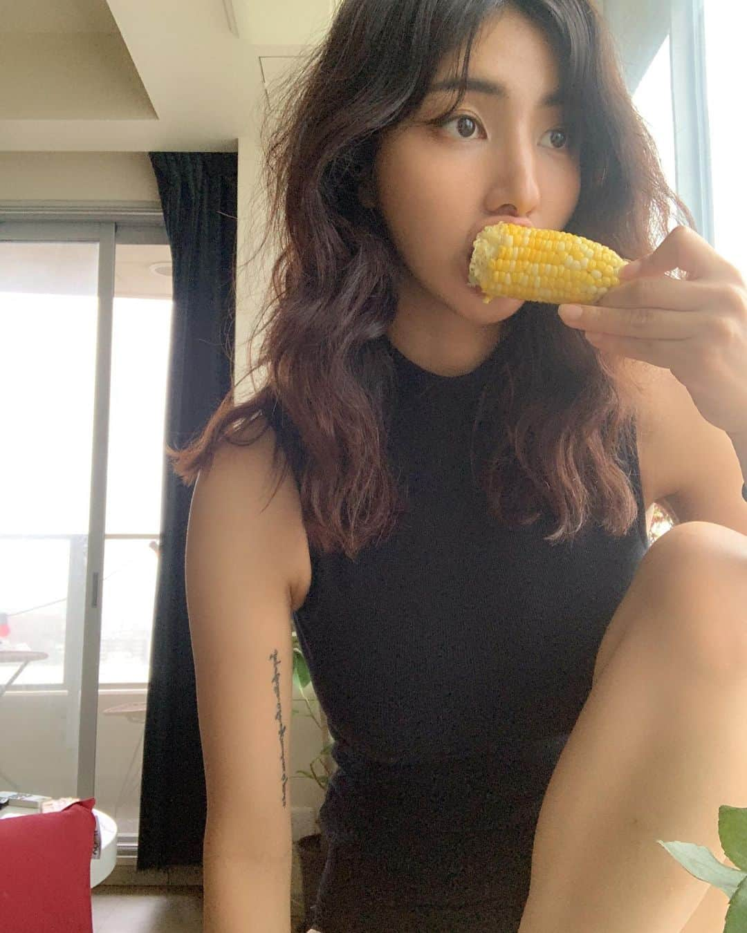 渡辺万美さんのインスタグラム写真 - (渡辺万美Instagram)「もろこし🌽」6月13日 13時52分 - bam0915