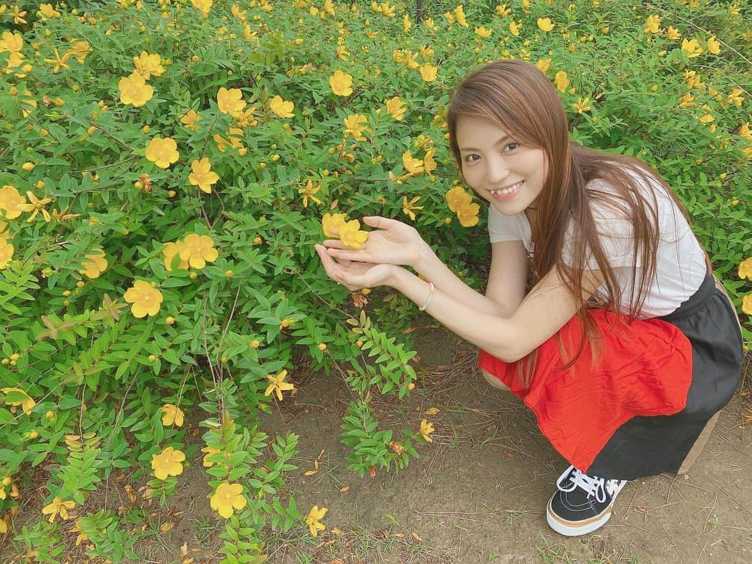 田野アサミさんのインスタグラム写真 - (田野アサミInstagram)「🌼👩‍🦰。 花とアサミ。 Big SMILE😆. #田野アサミ#asanitano #flowers#お花 全てに命あり。 #アサミフラワー」6月13日 21時17分 - tano_asami