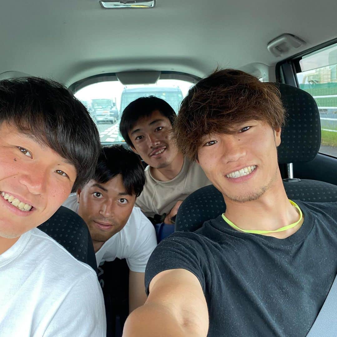 のインスタグラム：「清水エスパルスとトレーニングマッチ。楽しかった。 ※写真撮る時だけマスク外してます。。 #清水エスパルス #トレーニングマッチ #藤枝myfc #三密」