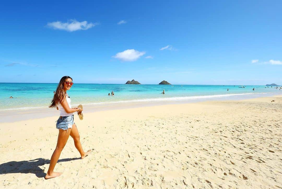 エイミー・コガさんのインスタグラム写真 - (エイミー・コガInstagram)「Lanikai looks a little different when taken by a professional photographer🤍🌊💙 #lanikai #eimikoga #jlpga 📸Wataru Murakami  冬にプロのカメラマンさんにとってもらいました😍はやく海いきたいなー💙#エイミーコガ #しあいたのしみだな」6月13日 17時32分 - eimango