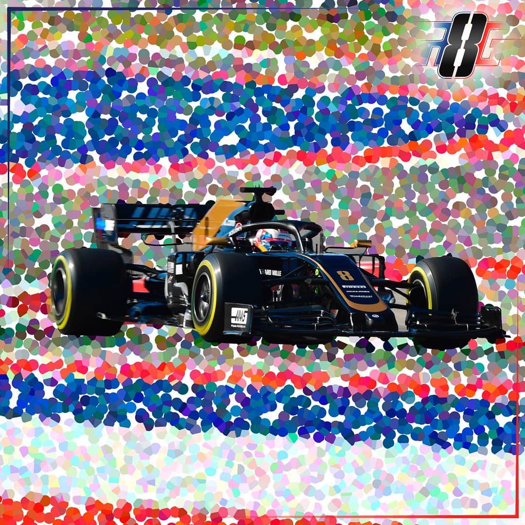 ロマン・グロージャンのインスタグラム：「Which #F1 track is that? #Motorsport #Racing #Formula1 #HaasF1」