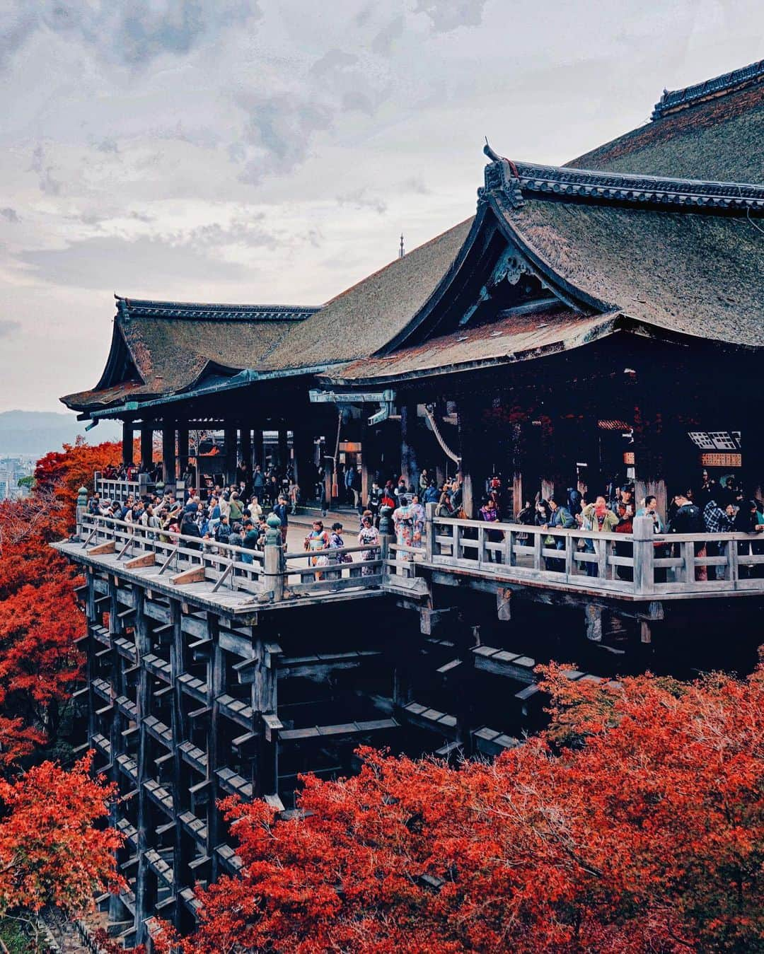 HAYAMI HANNAH ハナさん ど田舎さんのインスタグラム写真 - (HAYAMI HANNAH ハナさん ど田舎Instagram)「Kiyomizu Temple ⛩🍁 #清水寺 @feel_kiyomizudera : : :  #hayamihannah #moodygrams #discoverJapan #agameoftones #artofvisuals #bealpha #sonyalphasclub #sonyimages #yourshotphotograher #lensbible #eclectic_shotz #streets_vision #street_ninjas #streetgrammers #nightphotography #way2ill #shotsdelight #urbanandstreet #darkmobs #all2epic #nightshooters #creativeoptic #shotzdelight #citykillerz #citygrammers #kyoto #京都 #Sonyimagegalley #線維筋痛症」6月13日 18時34分 - hayamihannah