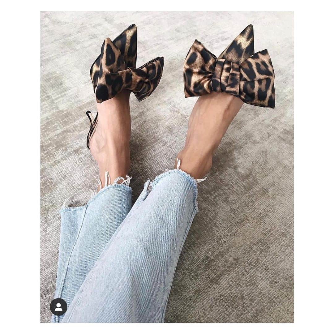 ココリボンさんのインスタグラム写真 - (ココリボンInstagram)「Denim and Details 🎀 #leopardprintluxe RG @thefashionbugblog // Shoes by @magdabutrym」6月14日 5時40分 - cocoribbon_official