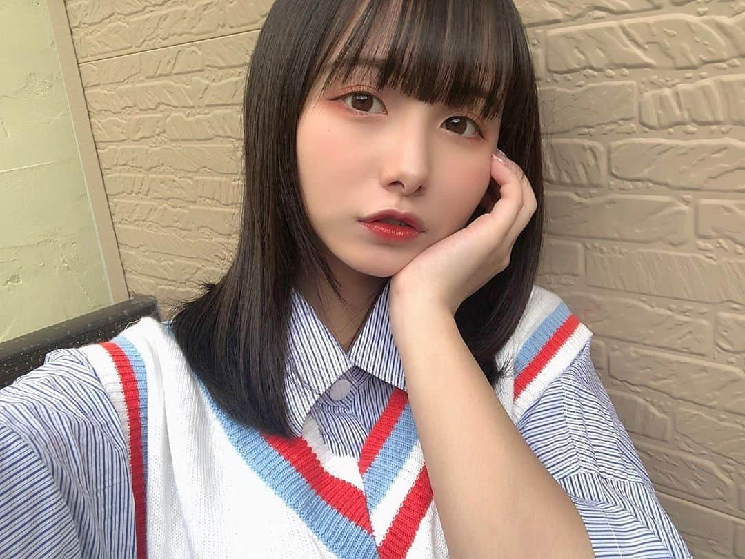 新谷真由さんのインスタグラム写真 - (新谷真由Instagram)「オレンジメイク🍊」6月13日 22時35分 - ni_mayu43