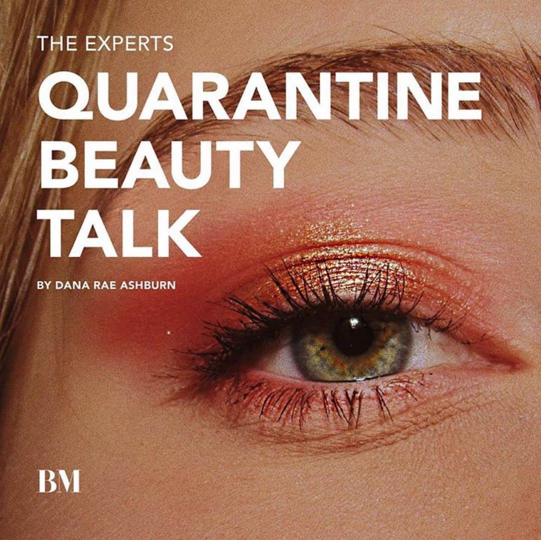 ボビー・ブラウンのインスタグラム：「So honored to be included with these super talented artists sharing quarantine beauty and self care. Great read @beautymatterofficial Thanks for thinking of me @danarae.am」