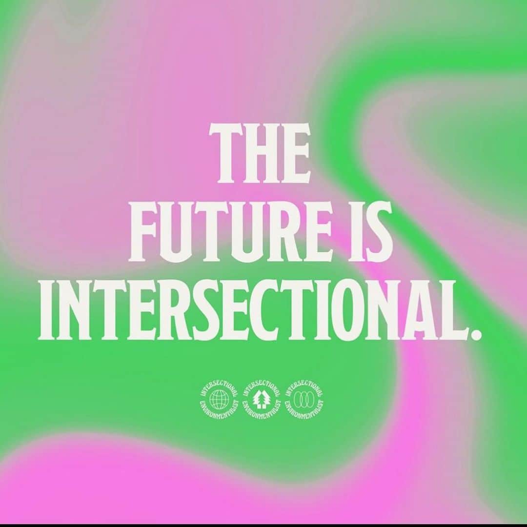 ボニー・ライトのインスタグラム：「go follow @intersectionalenvironmentalist 🌎🌍🌏 “we are a collective of environmental activists that are dedicated to dismantling systems of oppression in the environmental movement.” artwork by @remisorbet」
