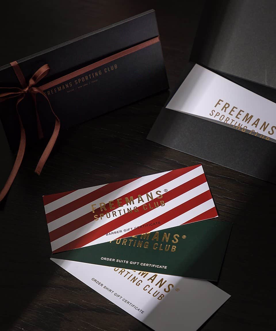 のインスタグラム：「FREEMANS SPORTING CLUB RECOMMEND ITEMS  ジェントルマンな身だしなみのトータル提案。熟練スタッフが懇切丁寧にカウンセリングさせていただきます。  1. FSC ORDER SHIRTS TICKET ¥24,000+TAX  2. FSC ORDER SUITS TICKET ¥130,000+TAX  #freemanssportingclub  #fscginzasix  #fathersday」