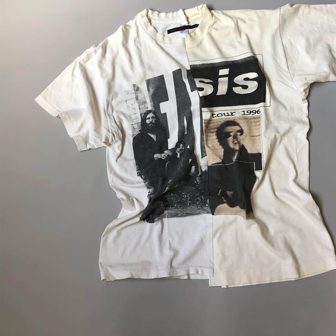 のインスタグラム：「HALF FUSION .  online  store  https://katatoki.com  プロフィール欄よりご確認下さい。  @seeds_design  #remake #reborn #used #beatles #oasis」
