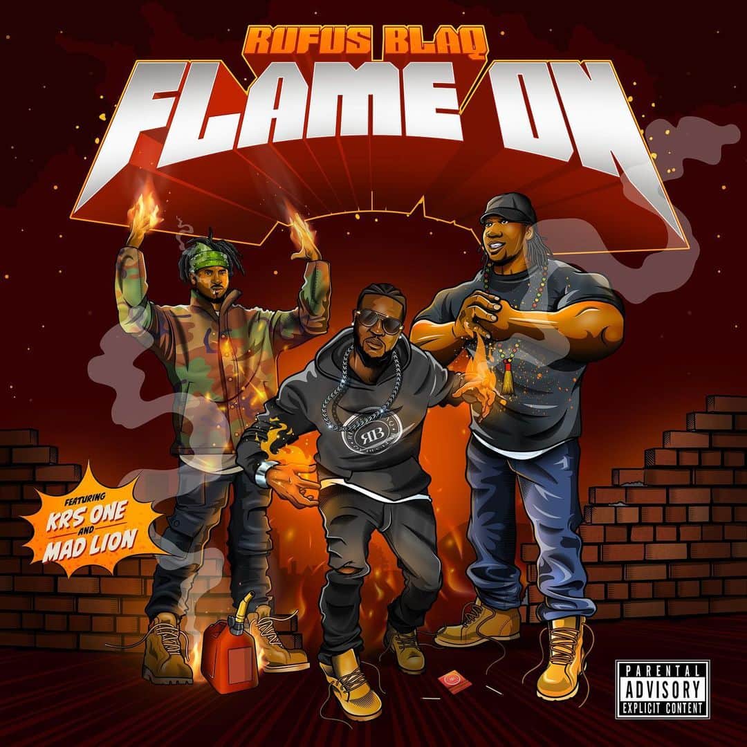 フェイス・エヴァンスさんのインスタグラム写真 - (フェイス・エヴァンスInstagram)「Rufus Blaq “Flame On” feat. KRS ONE and Mad Lion coming August 26th! Real hip hop! The BOOM BAP IS LIFE TO US! This is more than music THIS IS A MOVEMENT! Respect the gutter BARZ! This is......#Killahpride #Empiremusic #Mojobotz #NewHeat 🔥🔥🔥🔥🔥🔥watch the video Rufus Blaq “Show Me” feat Faith Evans on Youtube NOW artwork: @imjust」6月29日 8時37分 - therealfaithevans