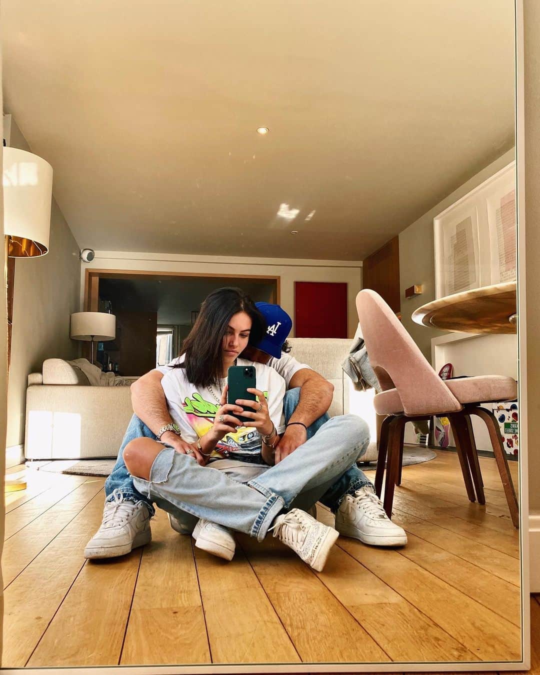 ティラーヌ・ブロンドーのインスタグラム：「💙」