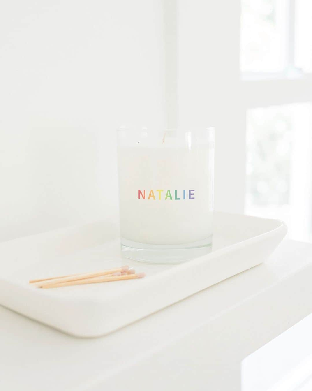 The Little Marketさんのインスタグラム写真 - (The Little MarketInstagram)「Some of our most popular candle scents are back in stock, like Coconut Milk, Birthday Cake, and Lavender! We've also added a colorful new rainbow option for our personalized name candle. It makes a thoughtful gift for a friend near or far. Tap to shop.」6月29日 2時15分 - thelittlemarket