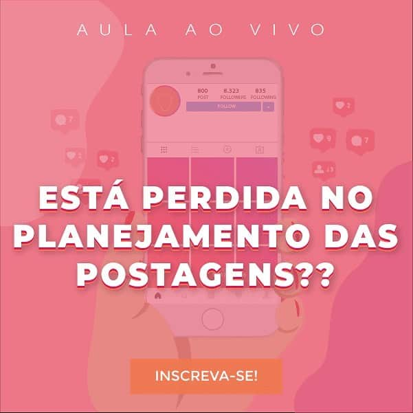 ニーナさんのインスタグラム写真 - (ニーナInstagram)「É AMANHÃ! Já se inscreveu na nossa SUPER AULA AO VIVO? É GRATUITA, só se inscrever (link na bio) e confirmar o recebimento do email ♥️ corre que ainda da tempo se você aprender quais são os 5 ERROS que te impedem de bombar no Instagram! Marca as amigas que precisam dessa aula 👇🏻」6月29日 2時13分 - niinasecrets