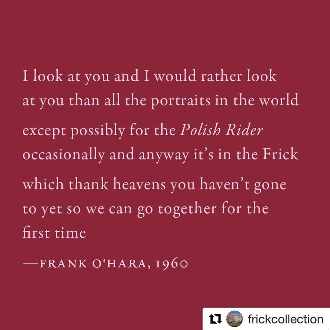 クリステン・コノリーのインスタグラム：「Thank you for sharing this wonderful poem, Having a Coke with You @frickcollection #pride ❤️🌈」