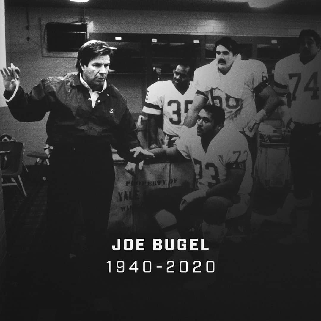 ワシントン・レッドスキンズさんのインスタグラム写真 - (ワシントン・レッドスキンズInstagram)「We’re sad to announce the passing of legendary Redskins coach, and leader of “The Hogs,” Joe Bugel. Our love and thoughts go out to Brenda and the rest of the Bugel family.」6月29日 2時54分 - commanders