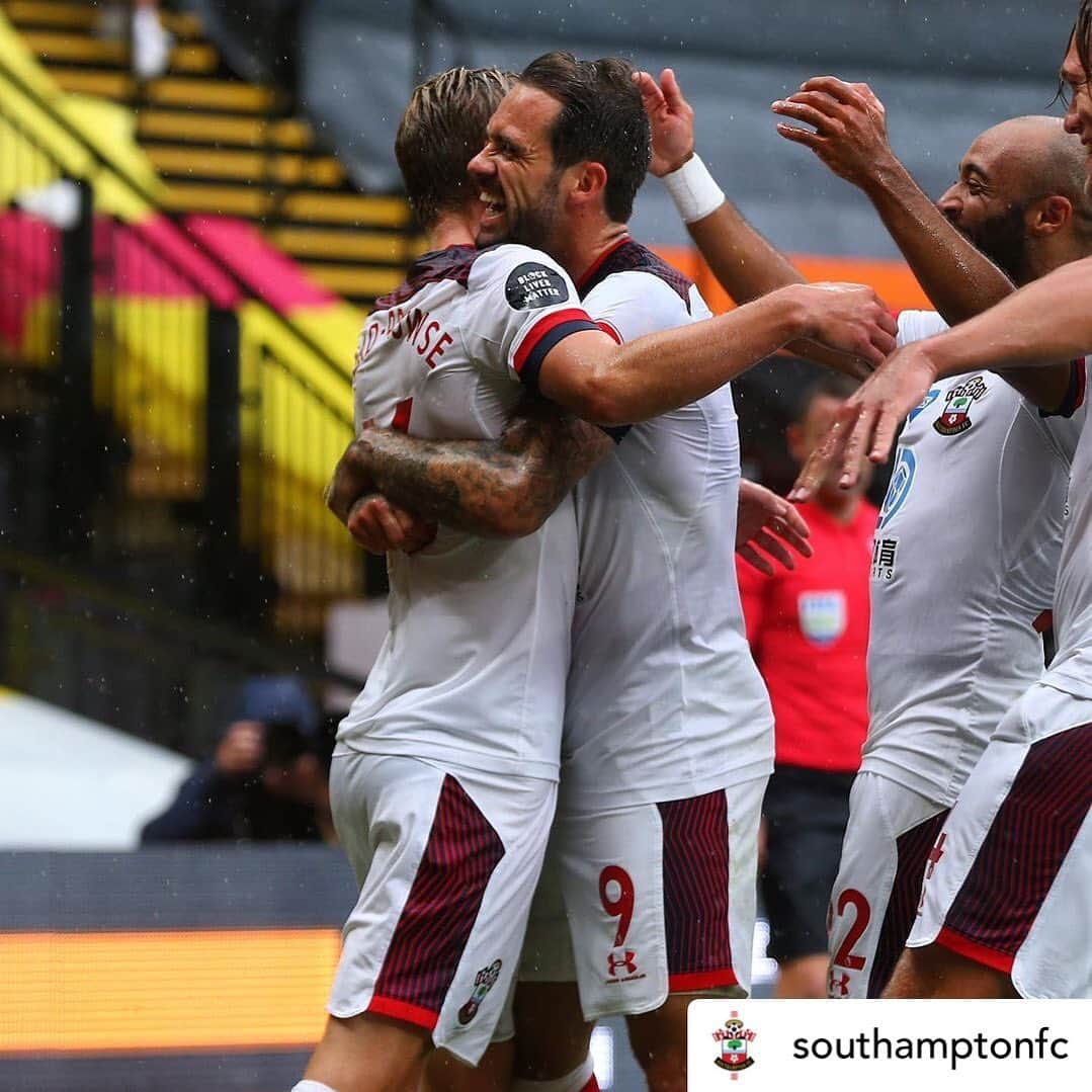 プレミアリーグさんのインスタグラム写真 - (プレミアリーグInstagram)「Back-to-back away wins for Southampton ⁣ ⁣ Repost • @southamptonfc These two 😍 #saintsfc」6月29日 2時55分 - premierleague