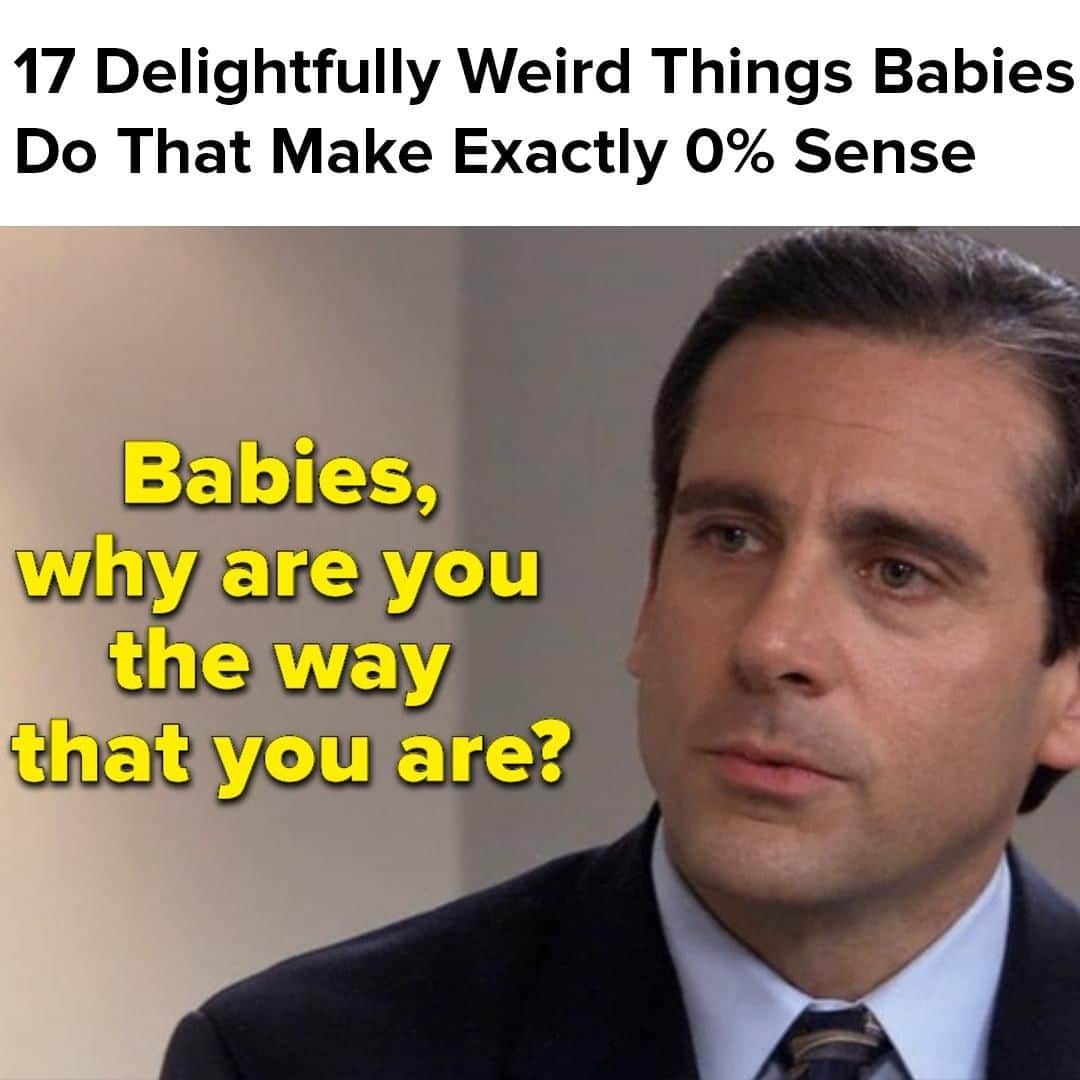 BuzzFeedさんのインスタグラム写真 - (BuzzFeedInstagram)「Have you ever wondered why babies do the things babies do? Link in bio.」6月29日 4時00分 - buzzfeed