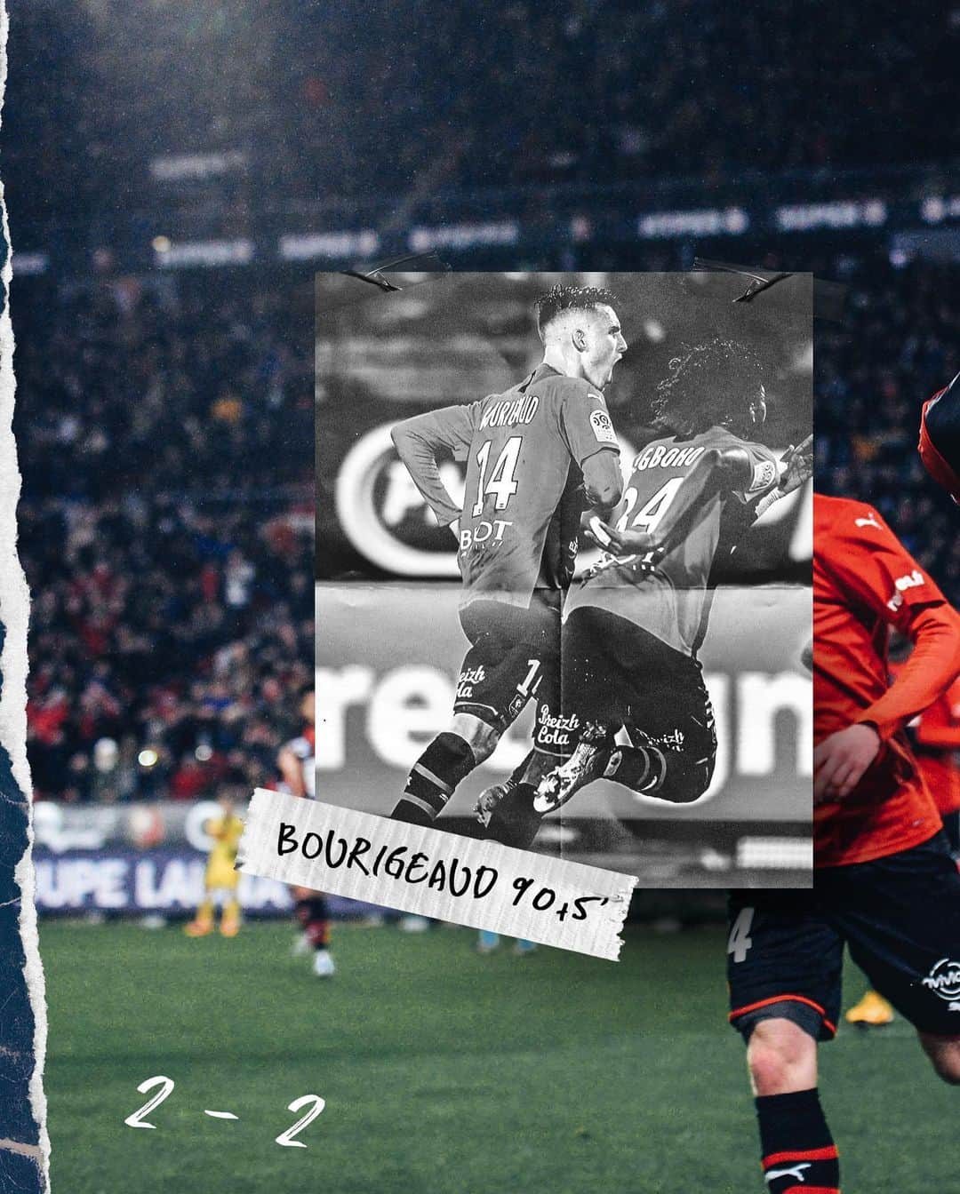 リーグ・アンさんのインスタグラム写真 - (リーグ・アンInstagram)「Un derby qui restera dans l’histoire !! 😱 . Supporters du @staderennaisfc, qu’avez-vous ressenti à la fin de ce match complètent dingue ? 😜 . #Ligue1Conforama #Ligue1Legrends #Rennes #SRFC #Nantes #FCN #SRFCFCN」6月29日 3時37分 - ligue1ubereats