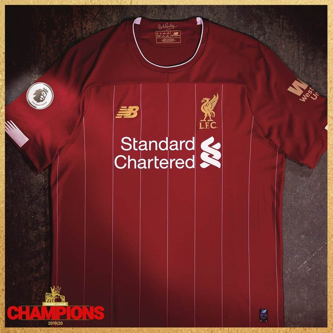 リヴァプールFCさんのインスタグラム写真 - (リヴァプールFCInstagram)「Gold patch of the champions of England now available 😍 #Champions #LFC #LiverpoolFC #Liverpool」6月29日 4時00分 - liverpoolfc