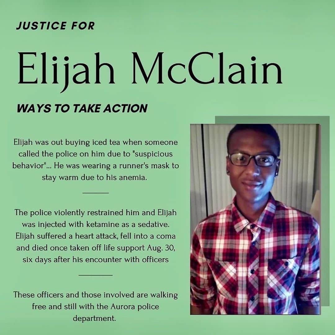 メーガン・トレイナーさんのインスタグラム写真 - (メーガン・トレイナーInstagram)「Please swipe up in my stories and take action to get justice for this beautiful soul. Never forget Elijah McClain」6月29日 5時53分 - meghantrainor