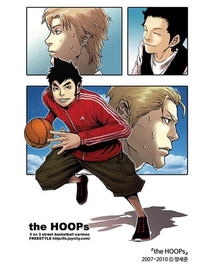 セイジュンのインスタグラム：「Today is the 13th anniversary of my comic artist debut. ‪  2007년 6월 29일. 데뷔작인 <the HOOPs>의 연재가 시작된 날입니다. 오늘이 데뷔 13주년 기념일이에요. 만화판에 경력이 무슨 의미가 있냐고들 하지만,  힘들어도 아둥바둥 작가로 살아온 날들이 하루하루 쌓여온 거니까, 저로서는 대단히 뿌듯한 기분입니다.‬ 응원해주시는 분들이 계셔서 그만두지 않고 버텨왔어요, 진심으로 감사드립니다 !‬ :)」