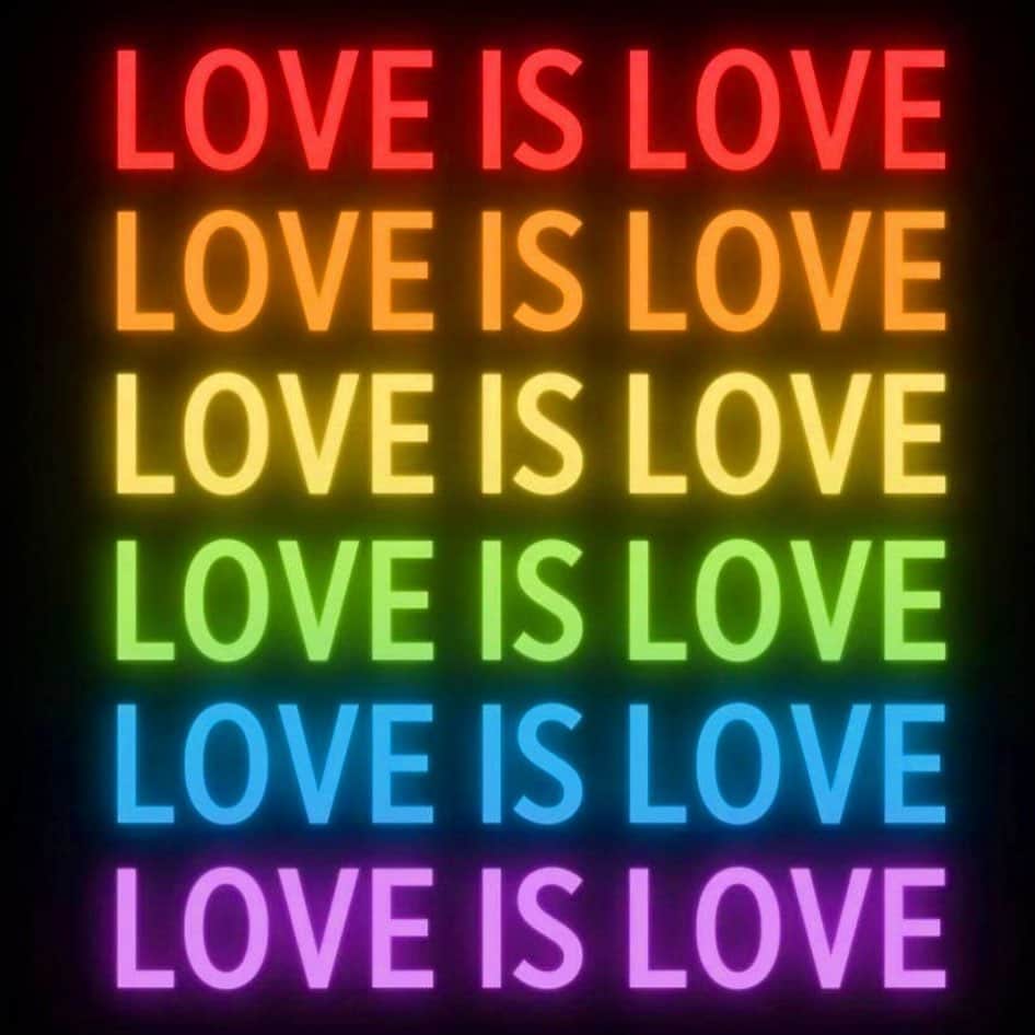 イマン・アブドゥルマジドさんのインスタグラム写真 - (イマン・アブドゥルマジドInstagram)「Love Is Love #PrideMonth2020」6月29日 6時29分 - the_real_iman