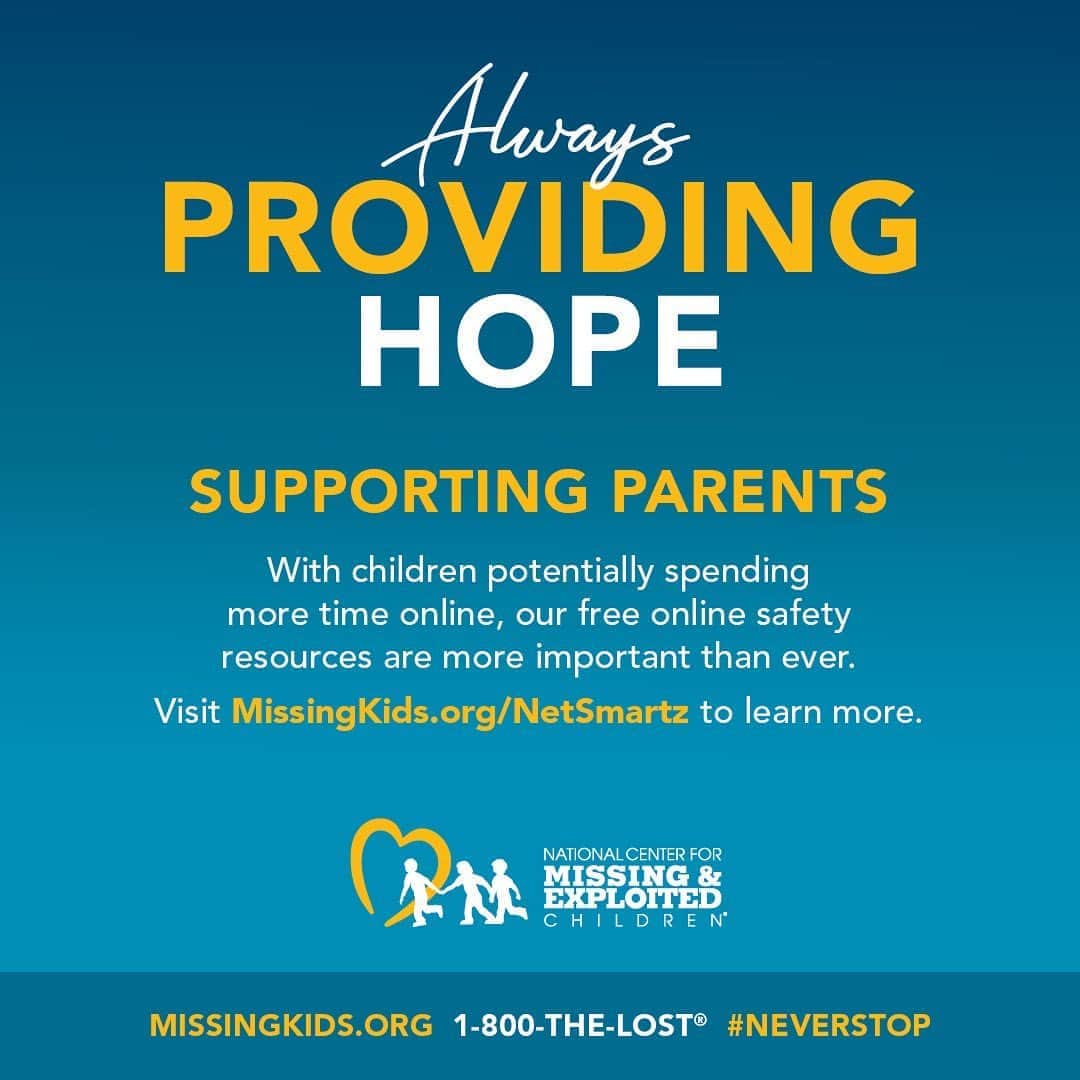 マーシャ・トマソンのインスタグラム：「There is so much going on in our world right now, but as a mother, I want to make sure to share this important information... The National Center for Missing and Exploited Children (@missingkids) has been working overtime during June as it’s #InternetSafetyMonth, but moreso, because in just the first week that COVID-19 started wreaking havoc in the United States, the CyberTipline saw an absolute explosion of activity with over 30,000 reports in that one week alone.  Since then, NCMEC has experienced a 126% increase in CyberTipline reports from 745,391 reports in May2019 to a staggering 1,688,109 in May2020. This is beyond scary for our kids.  Please join me in supporting awareness and education efforts and visit www.missingkids.org and click on NCMEC’s NetSmartz online safety education program that provides age-appropriate videos and activities to help teach children how to be safer online, with the goal of helping them become more aware of potential risks and empowering them to help prevent victimization by making safer choices- on- and offline.  Prevention is key to tackling this urgent issue and they have the tools. Please share this information far and wide.  #intothecloud #neverstop #onlinesafety #protectourkids」