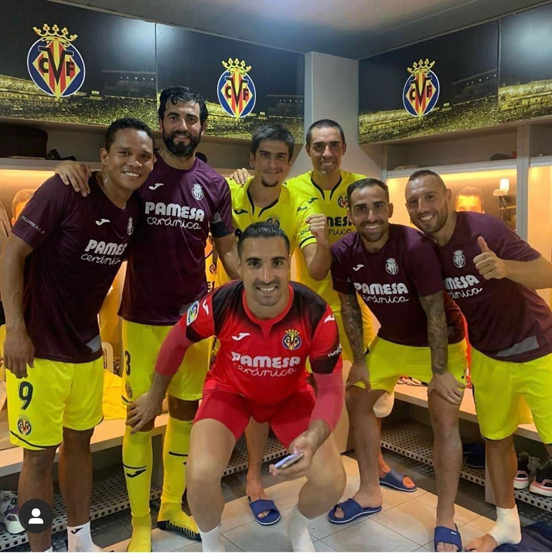 カルロス・バッカさんのインスタグラム写真 - (カルロス・バッカInstagram)「+3 💪💪 VAMOS Q VAMOS @villarrealcf 💛💛💛」6月29日 7時40分 - goleador70