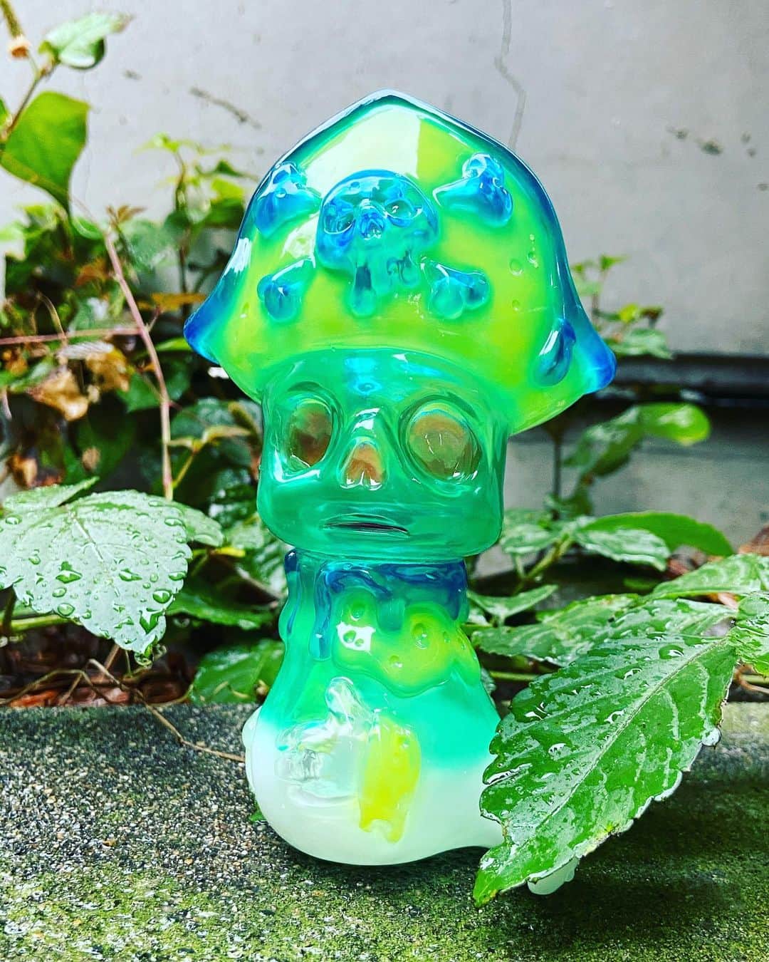 進祐哉のインスタグラム：「☔️梅雨入りと🆕キャプテンヘンリー👻🏴‍☠️ とても綺麗な透明感👻  #jellyroger」